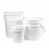 Manufacturer Varies Lid, HDPE, Wht, 2.5 Gal, UN, No Gasket 52840