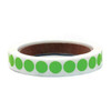 Manufacturer Varies Blank Dot Label Green 1/2"W, Pk1000 3VCL5