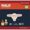Halo White Motion Activated 15W LED Floodlight Fixture ESF1A4MW 532059