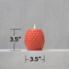 Tiki 9 Oz. 1-Wick Bubble Glass Votive Citronella Candle Tiki 9 Oz. 1-Wick Bubble Glass Votive Citronella Candle