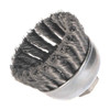 Weiler Single Row Cup Wire Brush, Threaded Arbor 90853