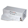 Disposable Apron, Polyethylene, Seamless, 1 mil, 46 in, White, Universal, 100 PK  PAL46RGRA