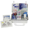 Manufacturer Varies First Aid Kit and Housing, Plastic 72 Components, 10 People Served 54564