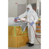 3m Hooded Disposable Coveralls, 3XL, White, Microporous Laminate 4510-3XL