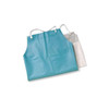 AlphaTec Bib Apron, PVC/Vinyl, 18 mil, 44 in L, Green, Universal Size