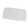 Bullard Face Shield Visor, Clear Visor, 8" Height, Uncoated Lens, Clear 840M