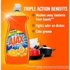 Ajax Dishwashing Detergent,52 oz.,Orange,PK6 149860