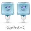 Purell Hand Soap, Series ES4, 1,200 mL, Foam, Fragrance Free, 2 PK 5072-02