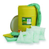 Spill Kit, 40 gal Volume Absorbed per Kit, 55 gal Capacity, Drum, Yellow  SKO-55