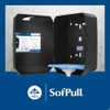 SofPull 10-7-8"H x 6-1-16"W, Centerpull Dispenser, Translucent Smoke  58008B