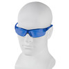 Smith & Wesson Safety Glasses,Blue Mirror 21301 Smith & Wesson Safety Glasses,Blue Mirror 21301