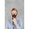 Half Mask Respirator, Advantage 420 Assembly, Bayonet, Silicone, Black, Size S  10102182