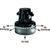 Ametek Vacuum Motor/Blower, Peripheral, 2 Stage, 1 Speed, Acustek 116493-50