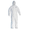Kleenguard BrethParti Hood Covall REFLEX ZipFnt ElasWrisAnk WHT 3X 20-C 49116