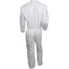 Kleenguard Liquid Particle Protect Coverall ZipFrnt WHT LG 25-Cs 44303