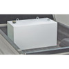100 Gallon White Rectangular Steel Liquid Transfer Tank for Trucks  484000
