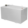 100 Gallon White Rectangular Steel Liquid Transfer Tank for Trucks  484000