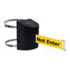 Tensabarrier Belt Barrier, Black,Belt Color Yellow 897-15-C-33-NO-YAX-A