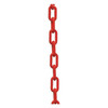 Manufacturer Varies Plastic Chain, Red, 500 ft Length, Gloss 30005-500