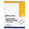 First Aid Only Fingertip Bandage, Fabric, 2inL, PK40 G126