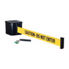 Retracta-Belt Wall Barrier, 15ft -CAUTION DO NOT ENTER WM412SB15-CAU-RE