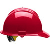 Hard Hat, Classic, Polyethylene, 6 Point Ratchet, Type 1, Class E, Red  30RDR