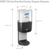 Purell Touch-Free Hand Sanitizer Dispenser 1200mL- Graphite 6424-01
