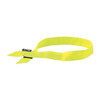 Ergodyne Bandana, Lime, Solid, Hook-and-Loop 6705