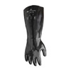 6797 Chemical Resistant Gloves, PVC, 18 in L, 96.85 mil, Black, L, 1 PR