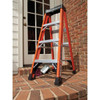 Louisville 4 ft Fiberglass Stepladder, 375 lb Capacity FS1404HD