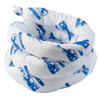 Brady Sorbent Sock, 28 gal, 3 in x 48 in, Oil, White, 30 PK OIL430