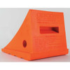 Checkers 8-1-2 in. Urethane Wheel Chock in Orange UC1500-4.5
