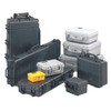 Pelican Black Protective Case, 9.44"L x 7.8"W x 4.29"D 1150