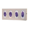 Glove Dispenser, ABS, Holds (4) Boxes ,Beige ,10-1/8 in H x 22-5/8 in W x 4 in D