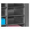 Tennsco Extra Shelves,11 1/8 x 9 1/4",Black,PK5 4005BK