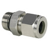 Parker 1-4" A-LOK x SAE SS Male Straight Connector 4M1SC4-316