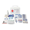 First Aid Kit and Housing, Plastic 107 Components, 25 People Served