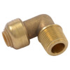 Sharkbite 3-8" Tube x 1-4" MIP DZR Brass Male 90 Degree Elbow U276LF