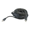 Monoprice USB 2.0 Active Cable, 33ft.L, Black 7531