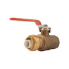 Sharkbite Ball Valve,DZR Brass,1 in.sz. 22187-0000LF