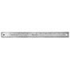 Westcott Ruler,15 Inch,Stainless Steel 10416