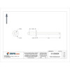 Blind Rivet, Dome Head, 5-32 in Dia., 11-32 in L, Aluminum Body, 500 PK  AD53ABS201