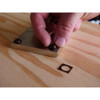 Single Grit Benchstone, 8 in W, 3 in L, 3-8 in H, Diamond, 120 Grit, Silver  D8EE