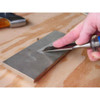 Single Grit Benchstone, 8 in W, 3 in L, 3-8 in H, Diamond, 120 Grit, Silver  D8EE