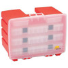 Plano Parts Cabinet,5 Compartment,Porsche Red 932-001