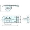Sugatsune Hasp,Rotating Eye,316 Stainless Steel HP-635S