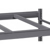 Tennsco Shelf, 36 in D, 72 in W, Industrial Gray BPB-72-36