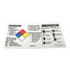Badger Tag & Label NFRSelf-LaminatingLabel, 3-1/2inx2in, PK25 125