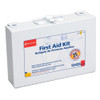 First Aid Kit, Serves 25 People, 107 Components, OSHA Compliant, Metal Case  224-U/FAO