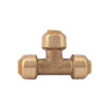 Sharkbite 1/4" Tube DZR Brass Tee U358LF